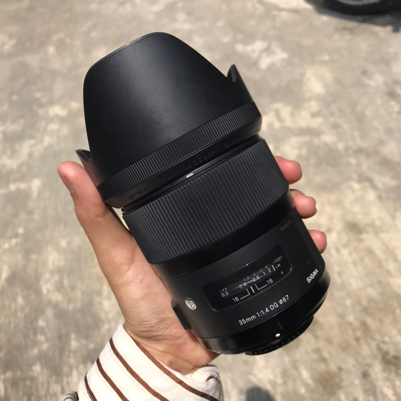SIGMA 35MM F1.4 FOR NIKON FULLSETBOX