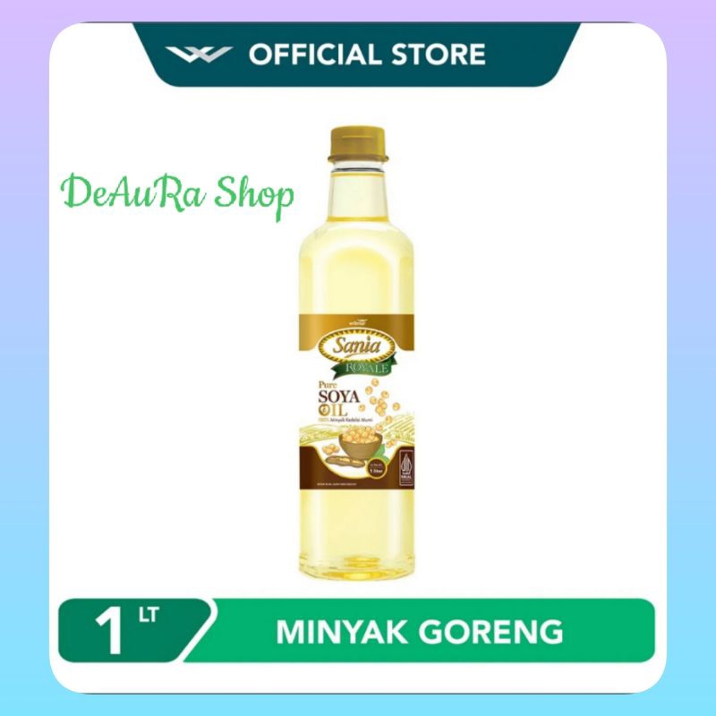

ADY78 Sania Royale Pure Soya Oil 1L Bebas Kolesterol
