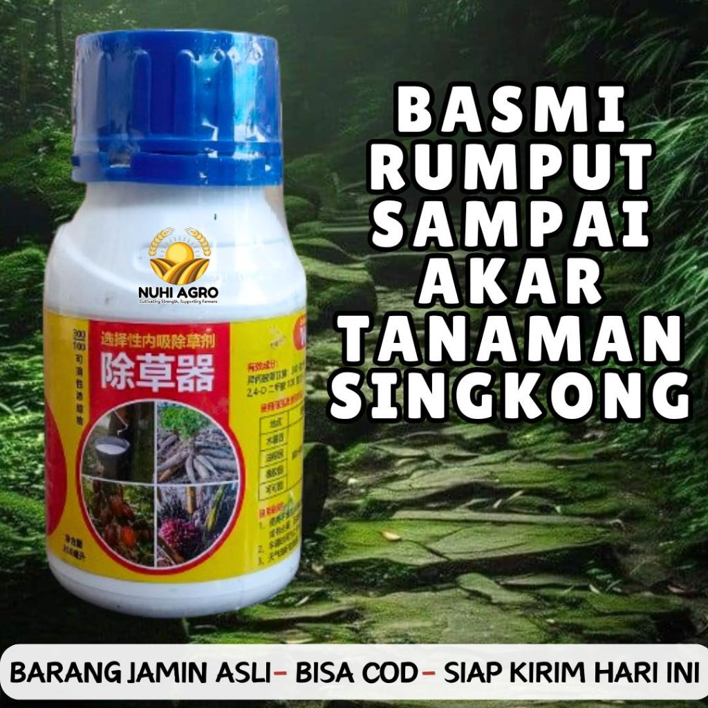 Weed Killer Herbisida Obat Rumput Tanaman Singkong Dan Jagung