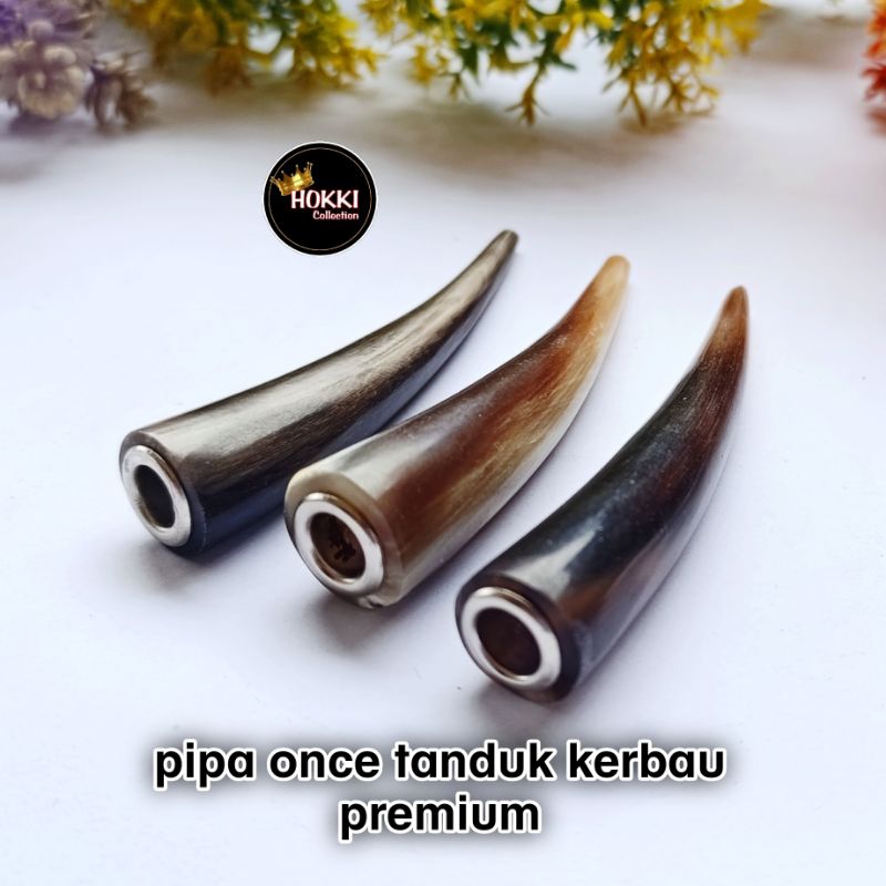 Pipa Once Cangklong Tanduk Kerbau Premium Original