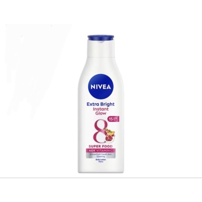 Nivea body lotion/ body serum instant glow 190ml