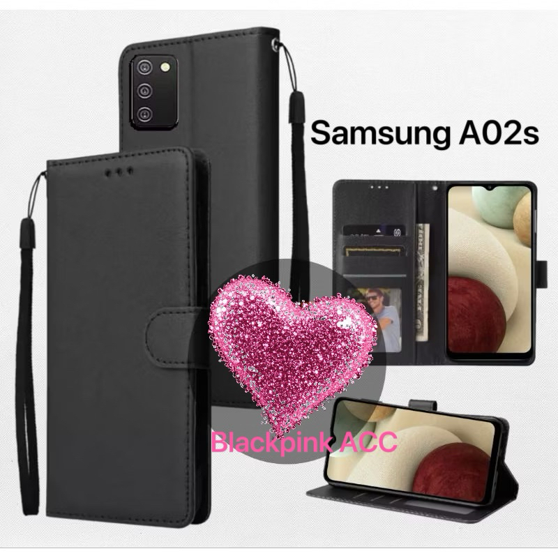 Flip Case Dompet For Samsung A02s Good Quality