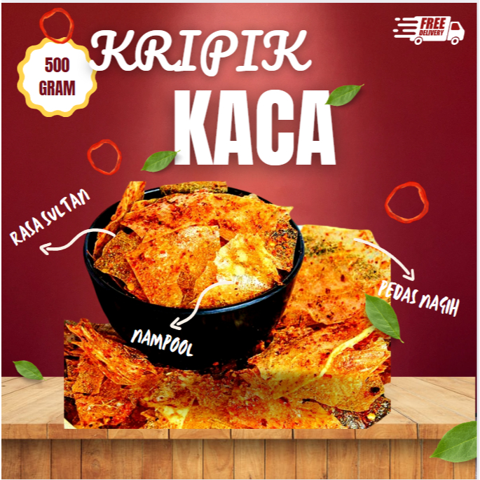 

KERIPIK KACA KRIPIK KACA BALEDAG REMPAH DAUN JERUK 500G