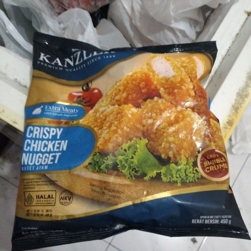 

crispy chicken nugget 450grm