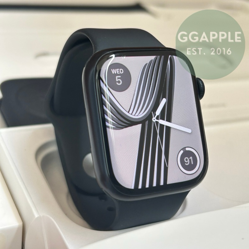 iBox Apple Watch Series 8 45mm Midnight Black Fullset Original iwatch