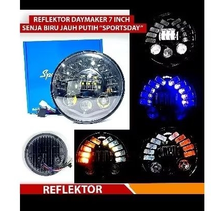 reflektor Daymaker 7in Tiger megapro vixion ninja