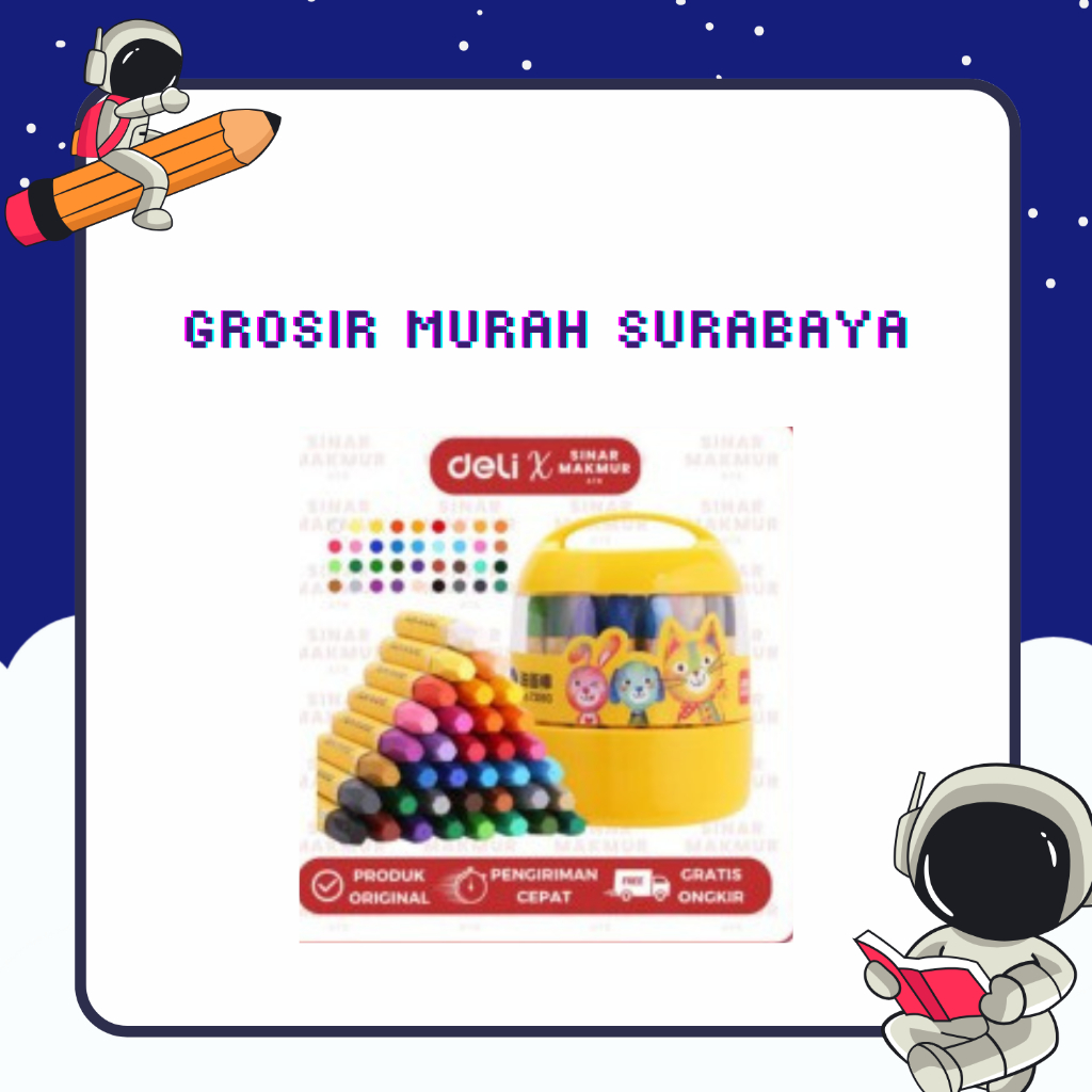 

Deli 36 warna oil pastel desain Barrel, mudah untuk diambil dan ditempatkan 72093