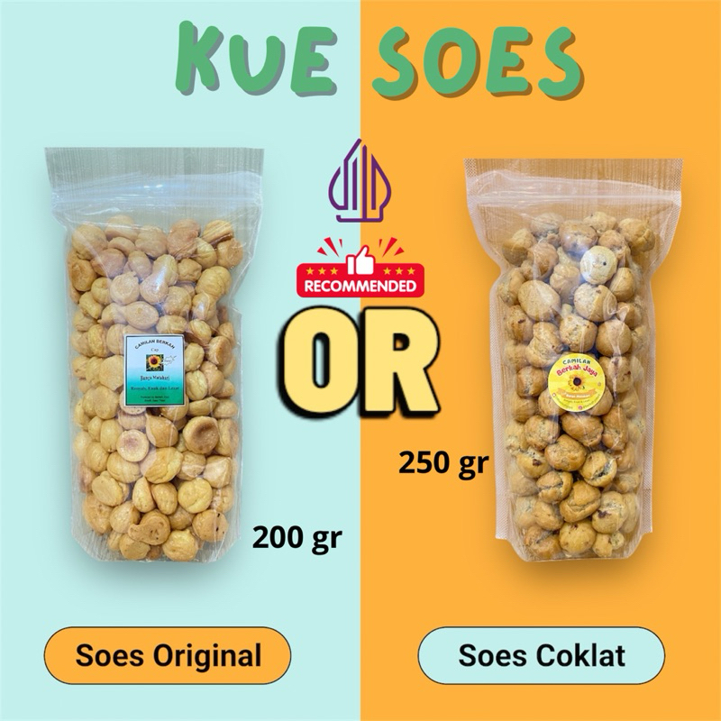 

(BISA COD) Soes Crown Cokelat dan Original | Soes Coklat 250 gr | Soes Ori 200 gr