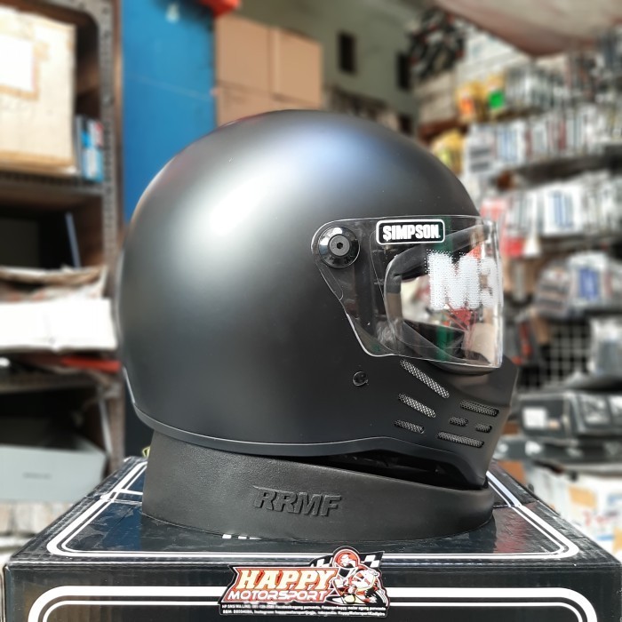 Helm Simpson M30 Matt Black DOT Original USA
