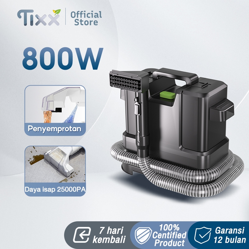 TIXX Suction Wet Vacuum Cleaner Penyedot Debu 25000PA Mesin Pembersih Kain Multifungsi