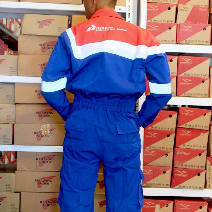 Wearpack Pertamina BR-FLAME Shield Ultra Coverall Pertamina BR-Flame Original
