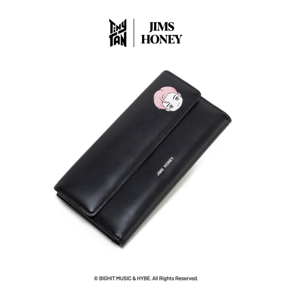 JIMS HONEY X TinyTAN - Butter Wallet Long Dompet Panjang Wanita