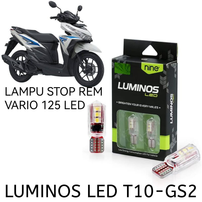 LAMPU STOP REM MOTOR VARIO 125LED LAMPU SEIN LAMPU SENJA LAMPU KOTA LAMPU PLAT NOMOR