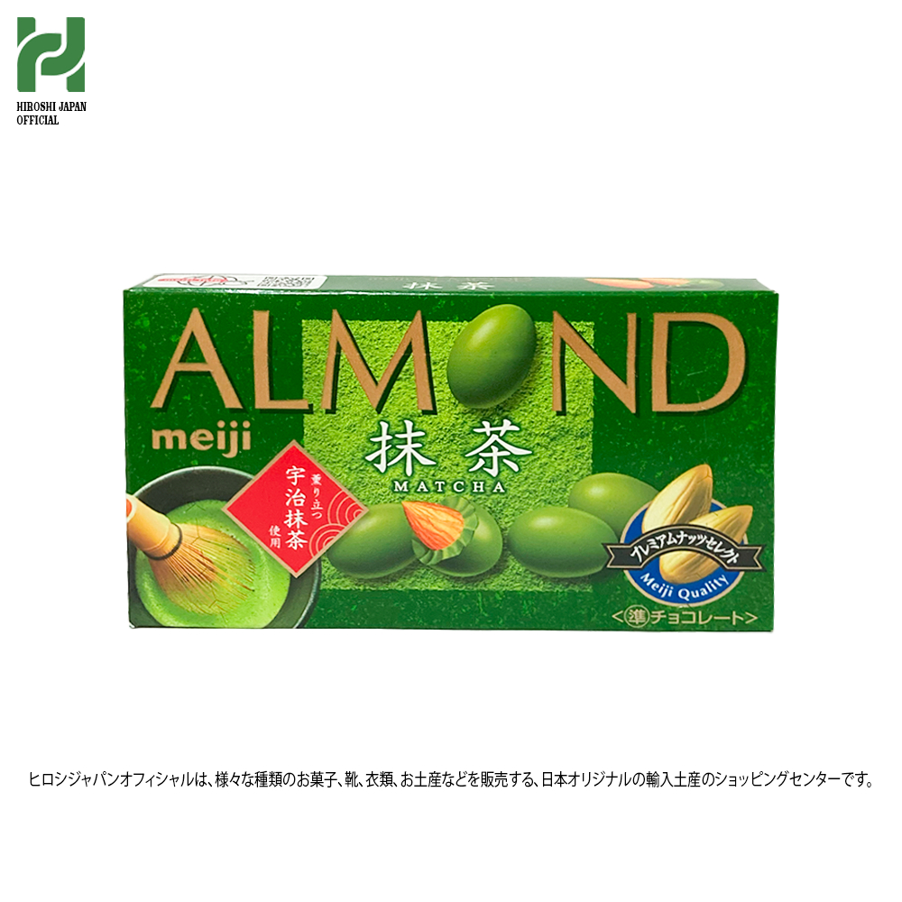 

Meiji Almond Matcha Import Jepang - Cokelat matcha import rasa berkualitas