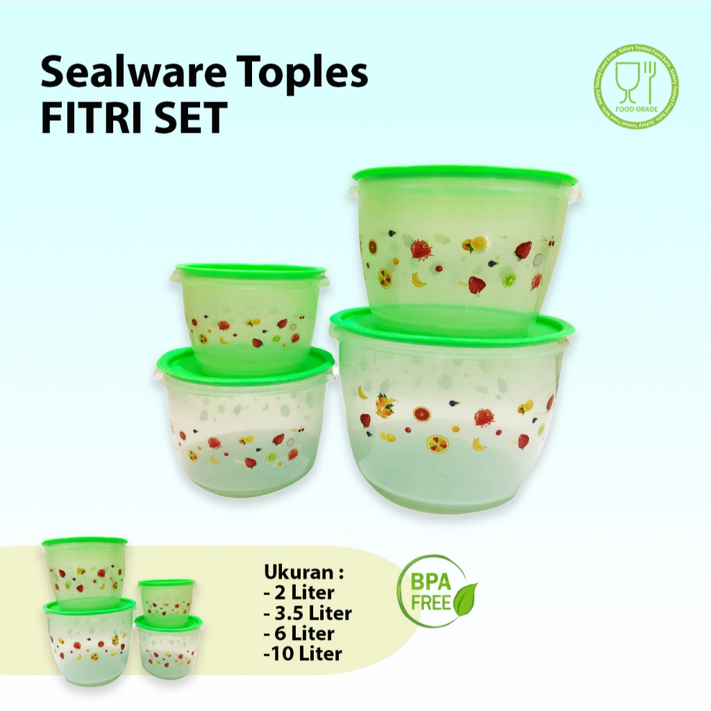 Sealware Lebaran Toples Makanan Fitri Set