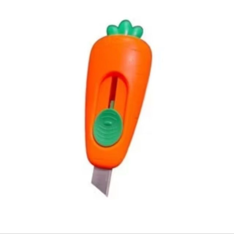 

Kenko Mini Cutter Motif Carrot / Pisau mini pemotong kertas