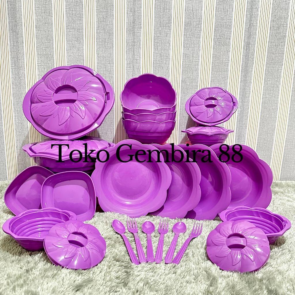 Set Bunga Prasmanan Bunga Jumbo / Piring Bunga / Mangkok Bunga / Prasmanan Bunga Mini