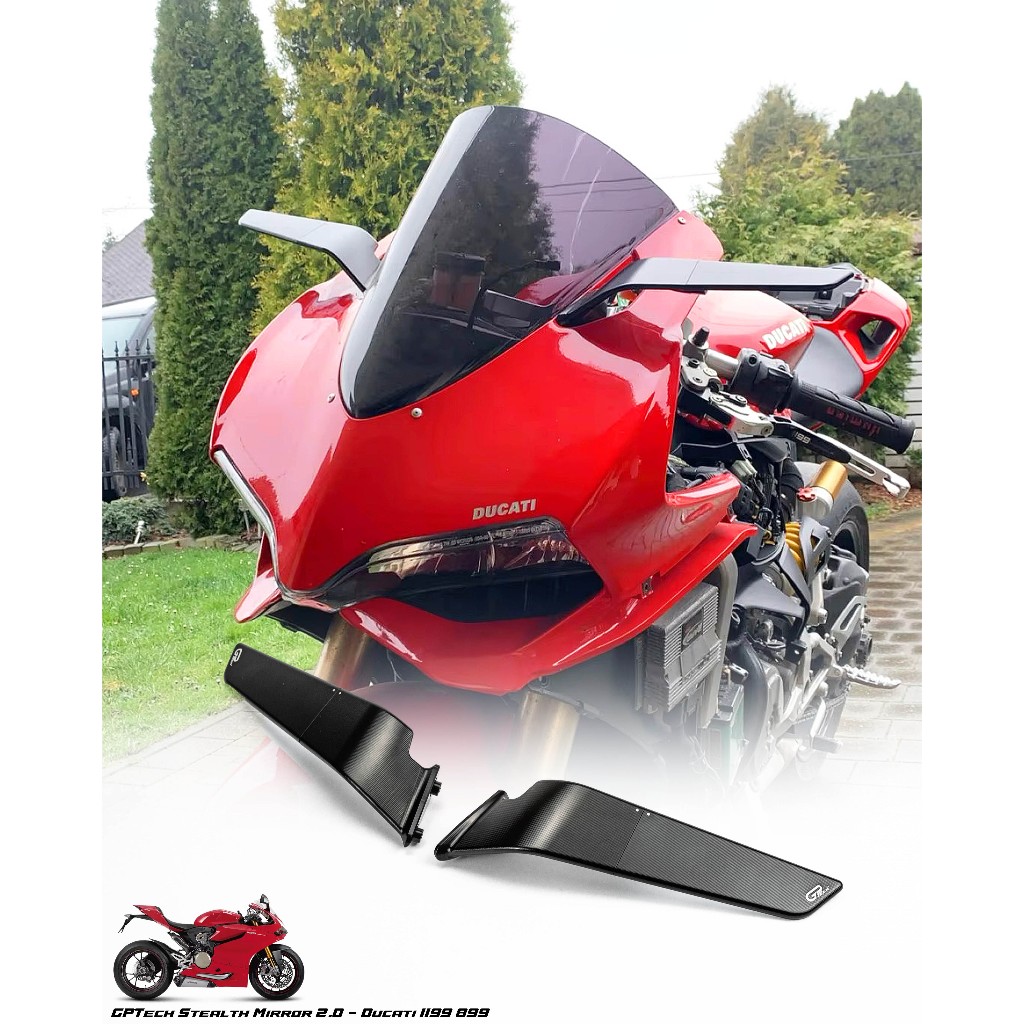 GPTECH Spion Motor WING ALMU BILLET CNC V.2 DUCATI 1199 899