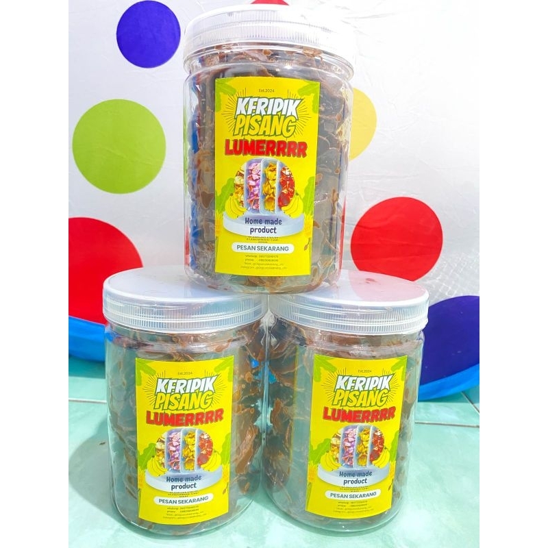 

kripik pisang coklat lumerr