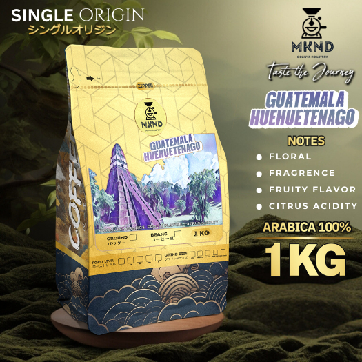 

MKND COFFEE ROASTERY - Arabika Guatemala 1Kg Singgel Origin Kopi Import Beans | Medium Roas Beans