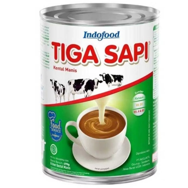 

Susu Kental Manis 3 Sapi 490gr