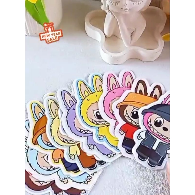 

(100 Pack isi 1000) AMPLOP 3D CETAK DUA SISI LABUBU DAN SANRIO SERIES SIAP PAKAI