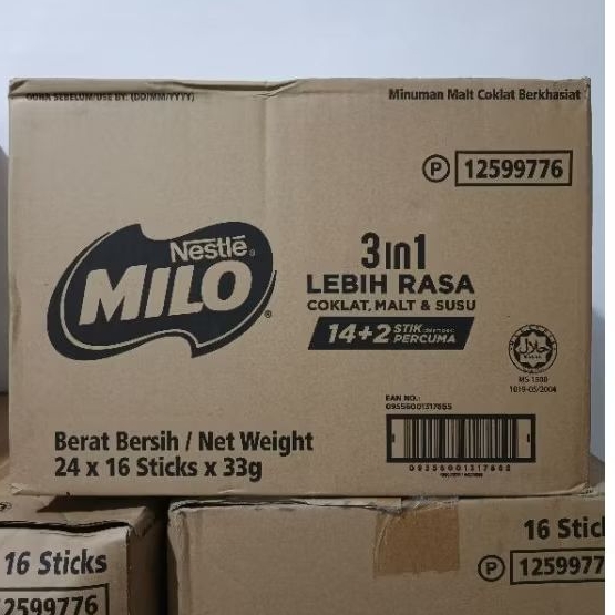 

MILO 3in1 14 + 2stik