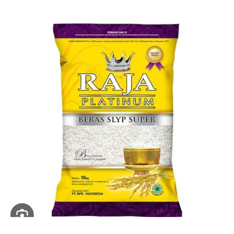 

beras raja platinum
