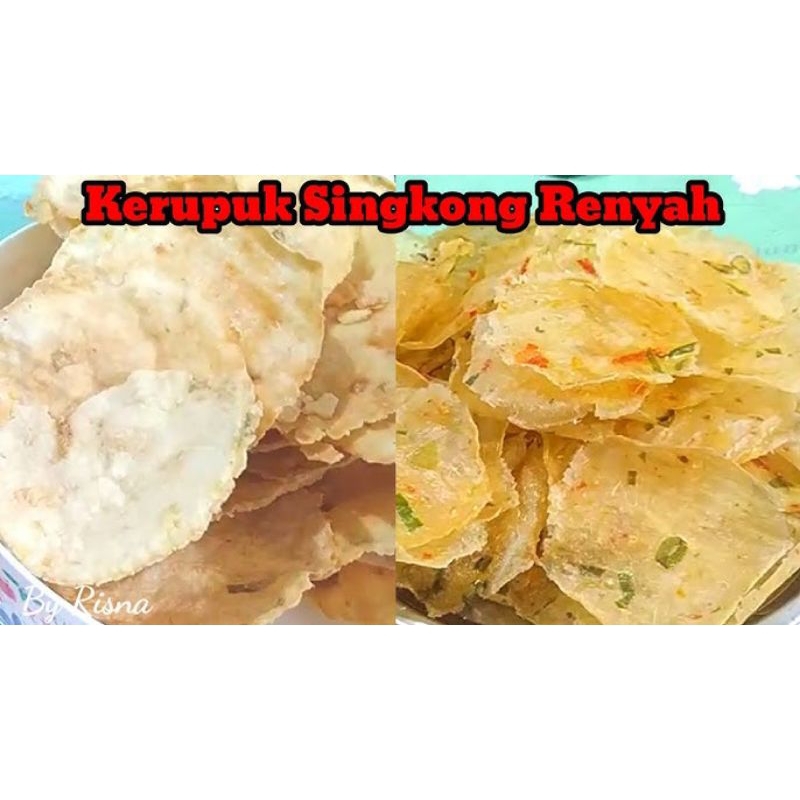 

krupuk singkong sermier pedas 500gr