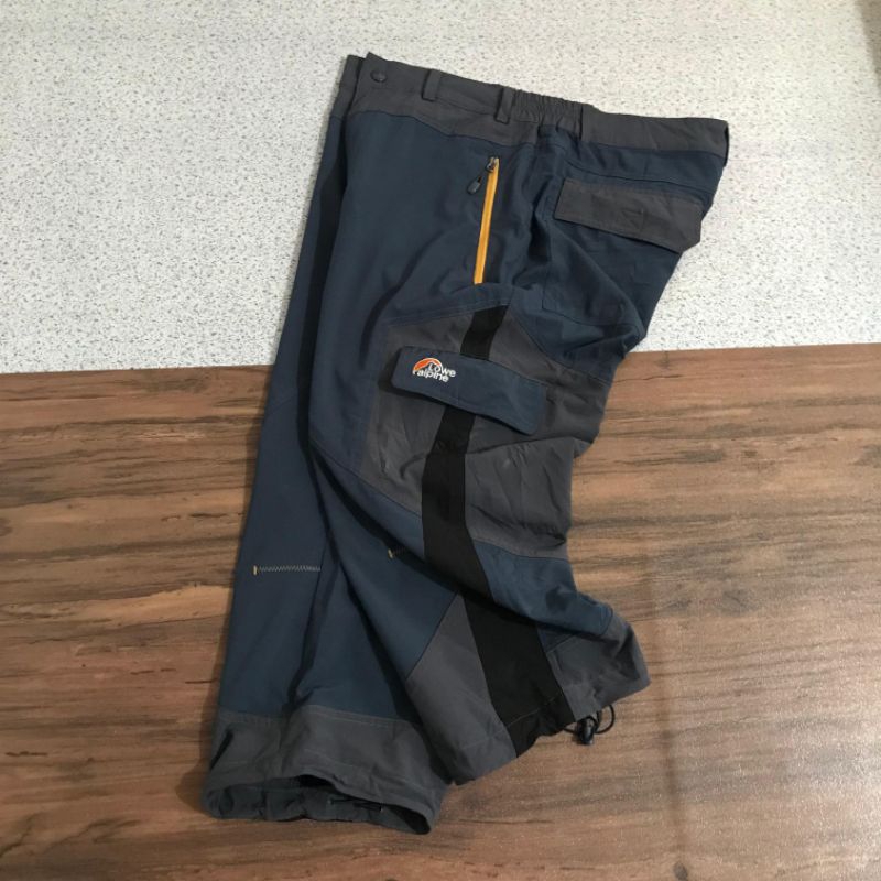 celana outdoor Lowe Alpine 3/4 size M second bekas preloved