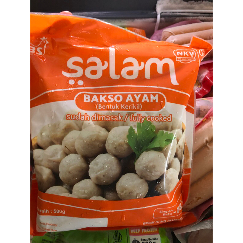 

Salam Bakso Ayam Krikil 500gr