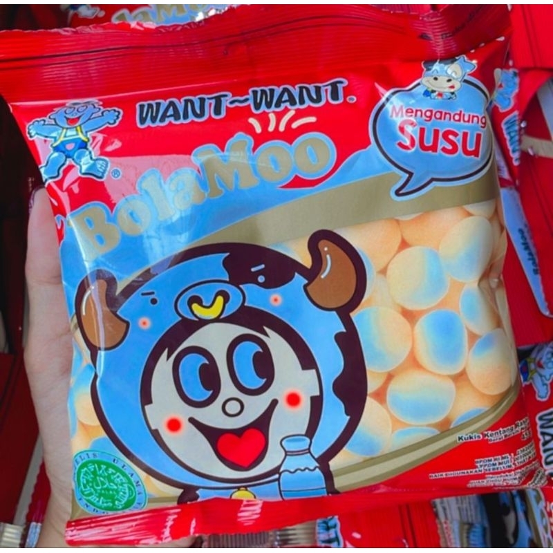 

Want Want Bolamoo Biskuit Susu 45gr x 3pcs