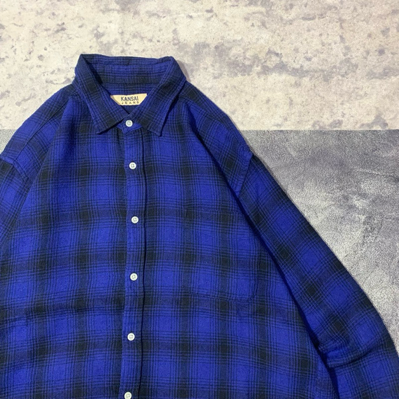 KEMEJA FLANEL KANSAI VETERANO