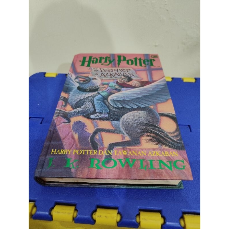 novel harry potter 3 hard cover ori original HC dan tawanan azkaban and the prisoner of buku bekas