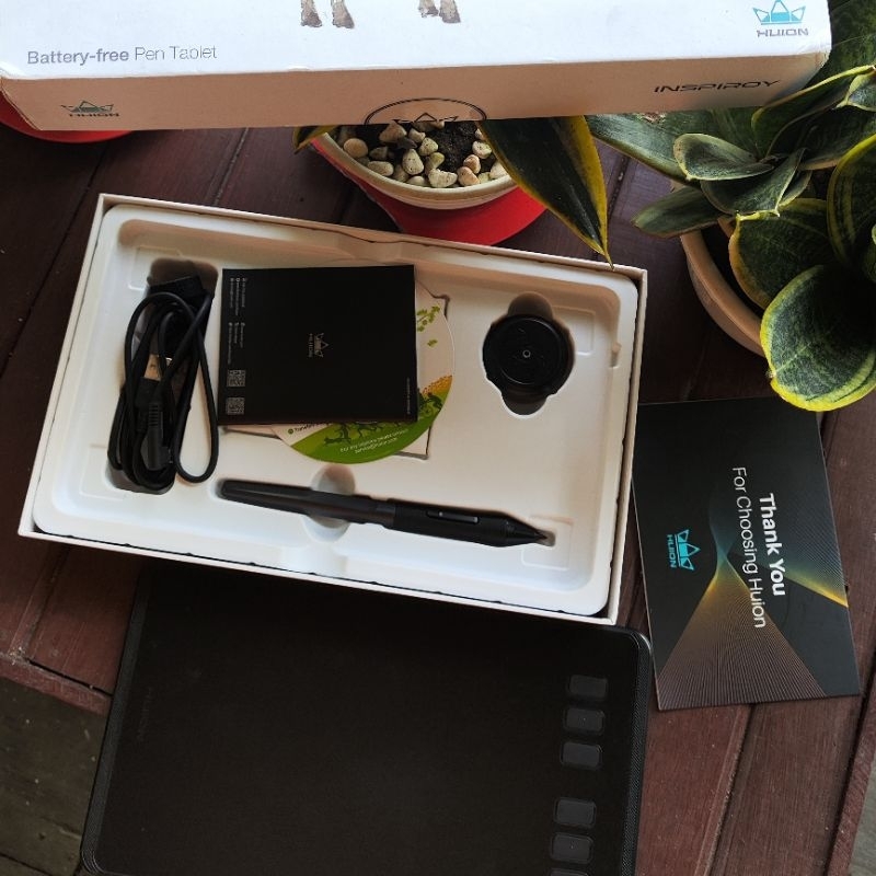 Pentab Huion H640P Graphic Drawing Tablet (Second)