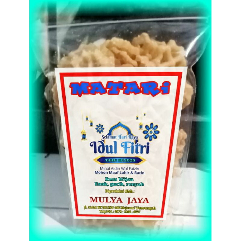 

Kembang Goyang (Matari) Rasa Wijen.