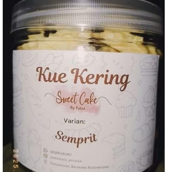 

kue kering semprit by faiza (650ml)