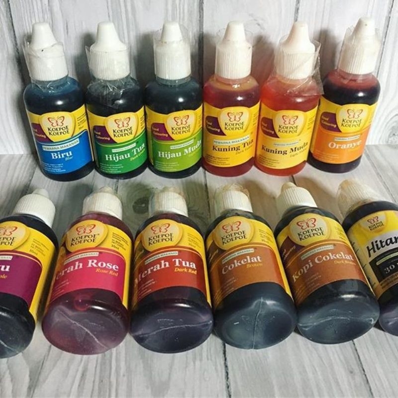 kupu kupu pewarna makanan foodgrade