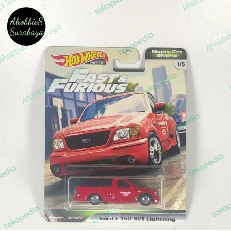 Hot Wheels Fast and Furious Ford F-150 SVT Lightning