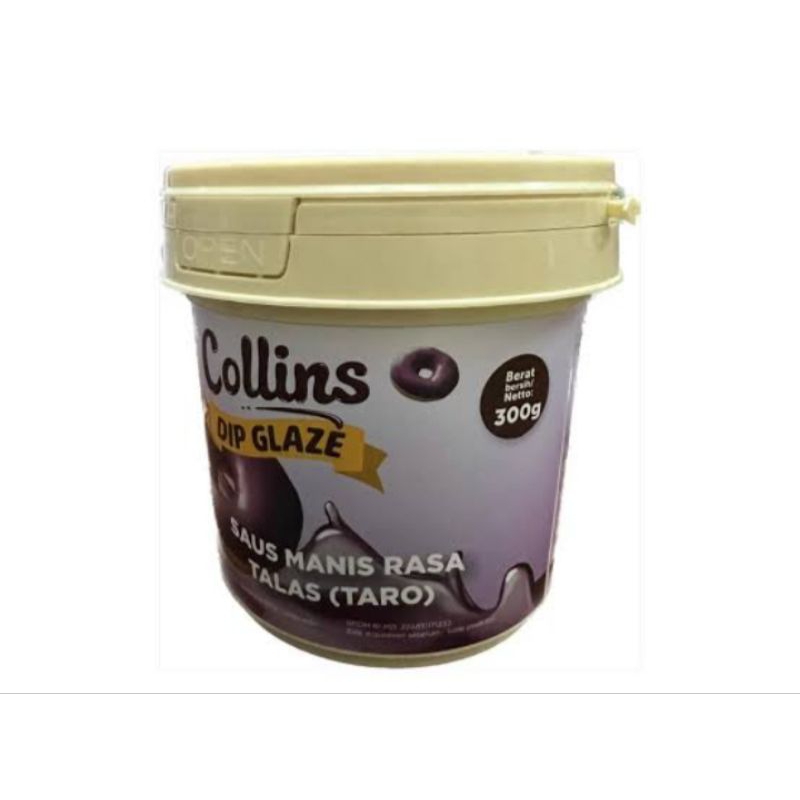 

Collins Dip Glaze Rasa Taro 300 gr