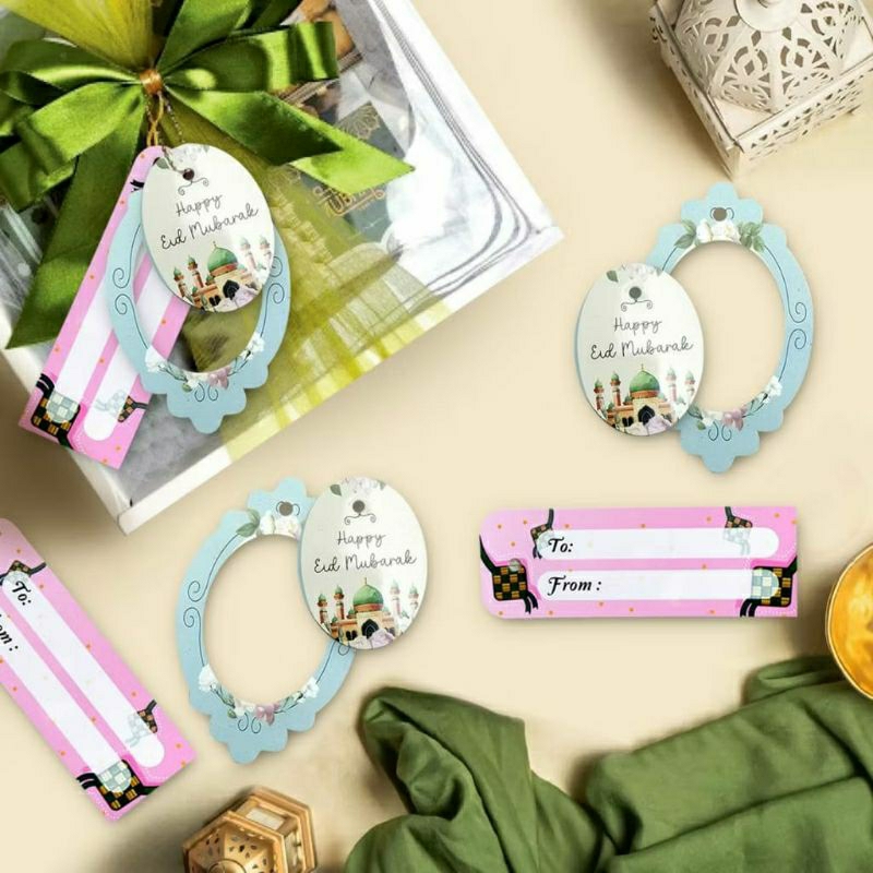 

Hang tag Idulfitri 3 in 1 Lengkap Tali rantai (5set)