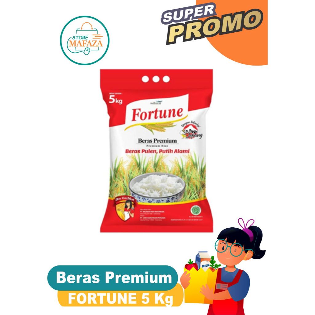 

FORTUNE Beras Premium Fortune 5 Kg Promo