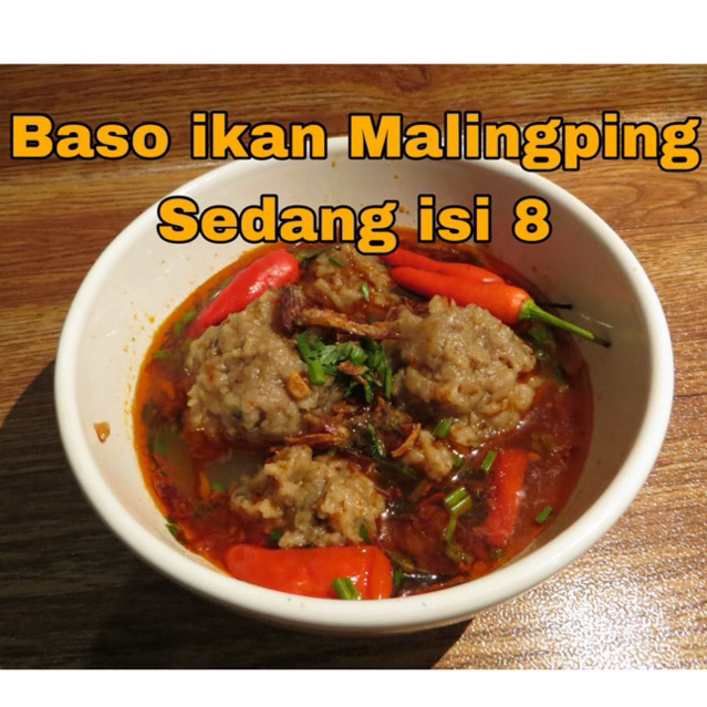 

Bakso ikan malingping isi 8 sedang