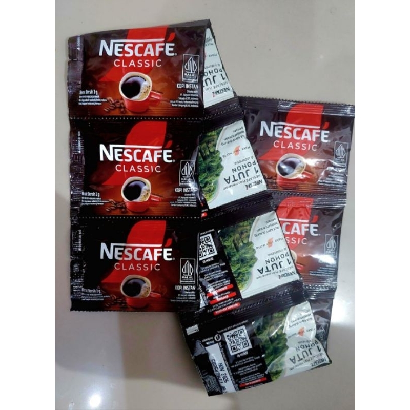 

Nescafe Classic 2gr x 10sachet (renceng)