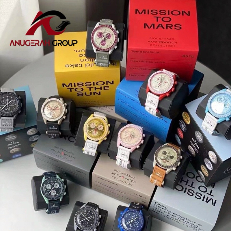 Swatch x OMEGA MoonSwatch Collection Sweep Quartz Set