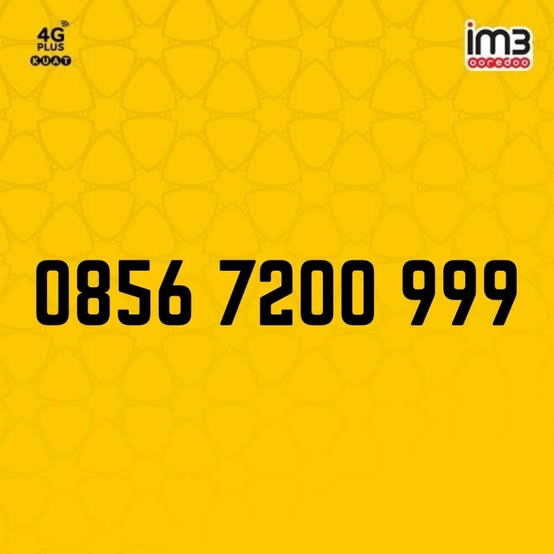 Nomor Cantik Indosat 11 Digit Triple 0 000 9 999 8 888 7 777