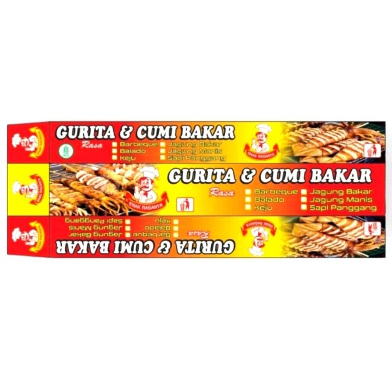 

KERTAS SATE CUMI BAKAR 100 LEMBAR UKURAN 32x4x3 cm