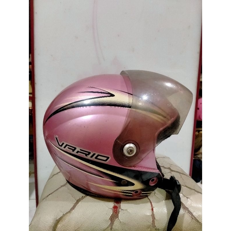 HELM VARIO 110 PINK ORIGINAL HONDA TRX2 SECOND