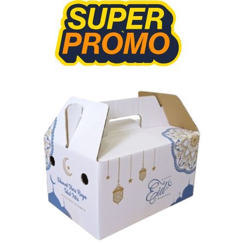 

Kardus Parcel Sembako Lebaran ukuran 27x18x15cm Box hampers packaging Parsel Idul Fitri