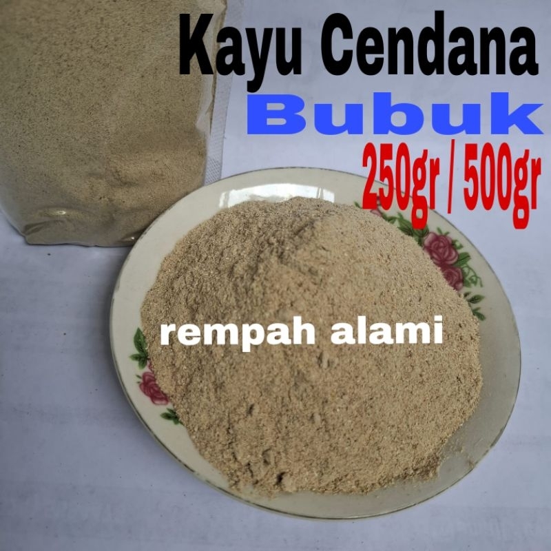 

Kayu Cendana Bubuk Murni 250/500gr